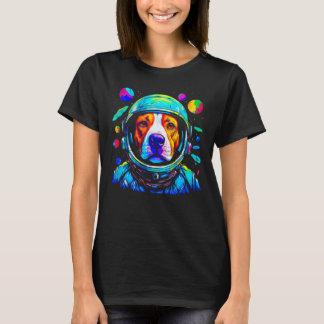Camiseta Astronauta do Cão Pitbull