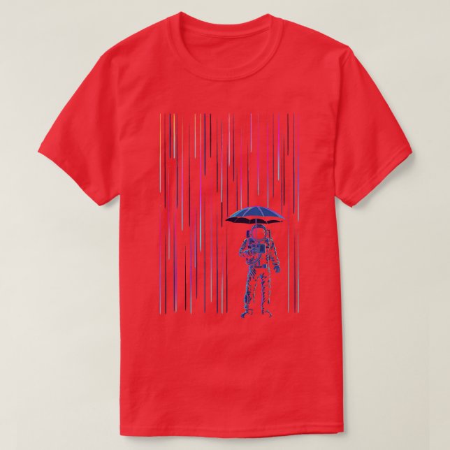 Camiseta Astronauta do Chá Meteor (Frente do Design)