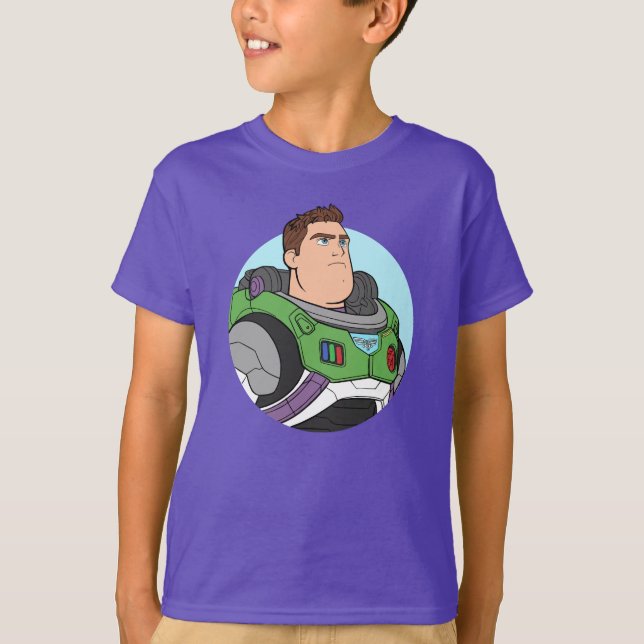 Camiseta Astronauta do Invólucro Espacial Buzz (Frente)