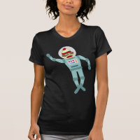 Astronauta do macaco da peúga