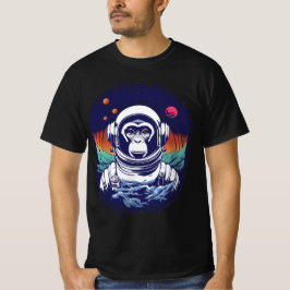 Camiseta Astronauta do Macaco Espacial