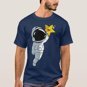 Camiseta Astronauta do Planeta Estelar