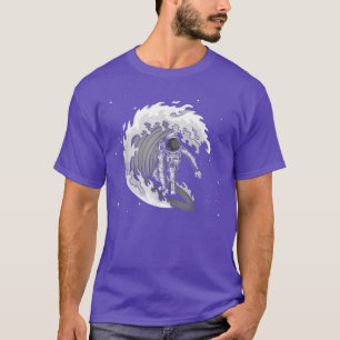Camiseta Astronauta do Surfe Astronomia Espacial
