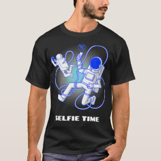 Camiseta Astronauta do Tempo Selfie