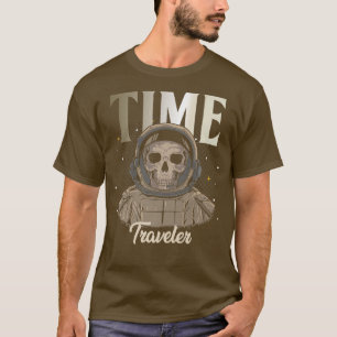 Camiseta Astronauta do Tempo Viajante - Viagem do Espaço Na