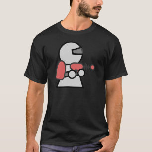 Camiseta Astronauta dos desenhos animados