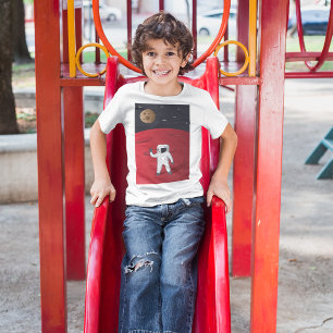 Camiseta Astronauta Em Marte