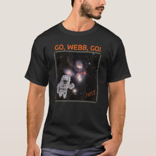 Camiseta Astronauta em Stephanu2019s Quintet Webb Space Tel