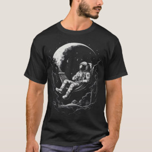 Camiseta Astronauta Em Um Hammock