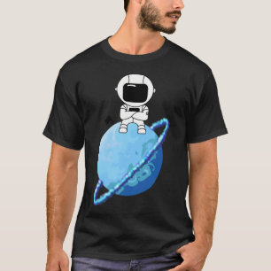Camiseta Astronauta Em Urano