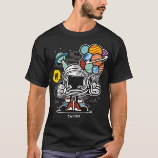 Camiseta Astronauta Engraçado
