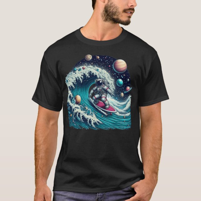 Camiseta Astronauta Engraçado (Frente)