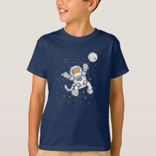 Camiseta Astronauta engraçado do gato do Gato-Stronauts no