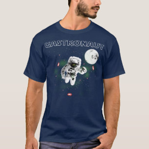 Camiseta Astronauta Engraçado Fazendo Gás no Espaço Hilário
