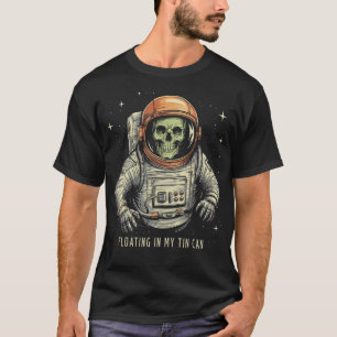 Camiseta Astronauta Engraçado no Espaço Desperdiçado