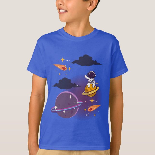 Camiseta Astronauta Espacial (Frente)