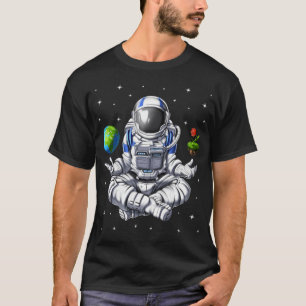 Camiseta Astronauta Espacial Ambientalista