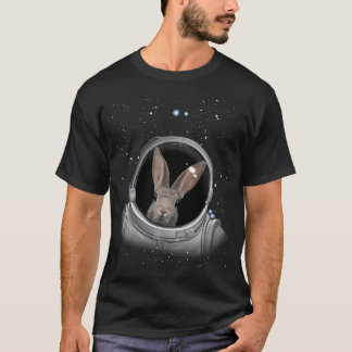 Camiseta Astronauta Espacial Astronômica do Coelho Astronau