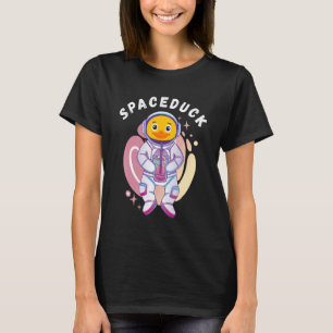 Camiseta Astronauta Espacial Borracha Ducky Bubble Pato De