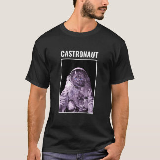 Camiseta Astronauta Espacial Castronauta Ventiladores de As