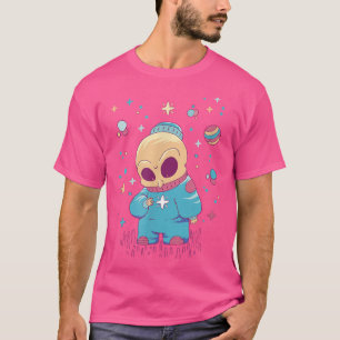 Camiseta Astronauta Espacial Cósmica Criatura Castrada por