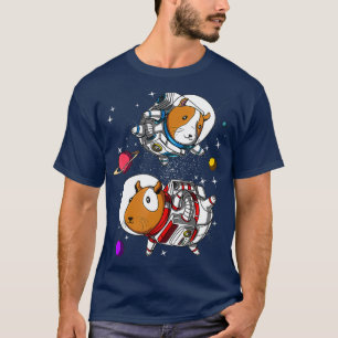Camiseta Astronauta Espacial da Guiné Ficção Científica