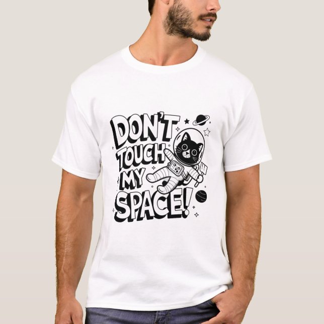 Camiseta astronauta espacial de gatos (Frente)