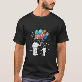 Camiseta Astronauta Espacial Engraçado Anão do Sistema Sola