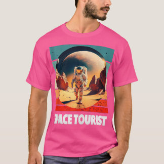 Camiseta Astronauta Espacial Exterior do Terreno