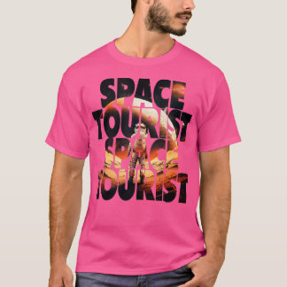 Camiseta Astronauta Espacial Exterior do Terreno