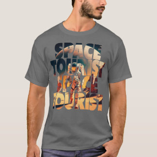 Camiseta Astronauta Espacial Exterior Lon