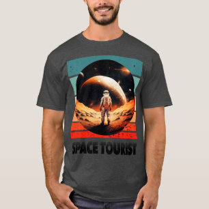 Camiseta Astronauta Espacial Exterior Lon