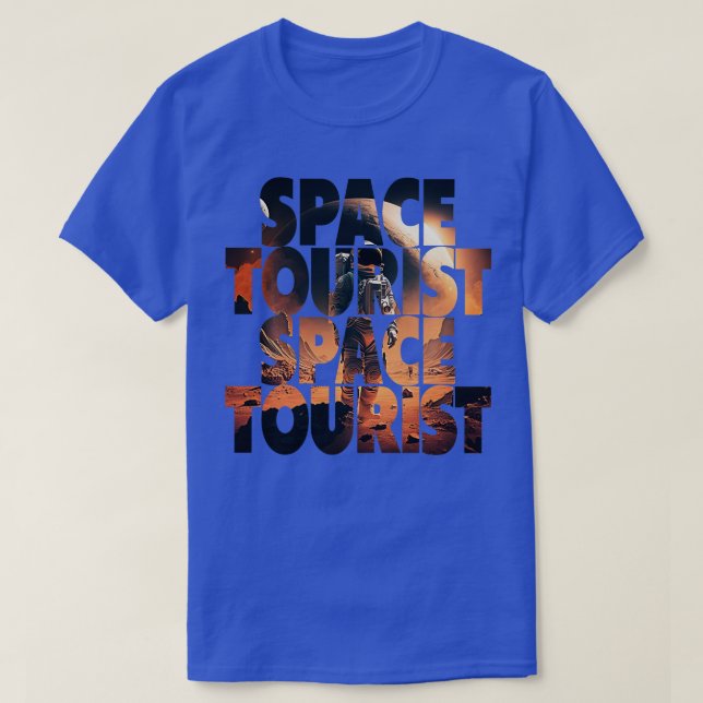 Camiseta Astronauta Espacial Exterior Lon (Frente do Design)