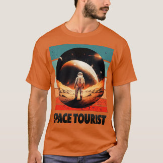 Camiseta Astronauta Espacial Exterior Lon