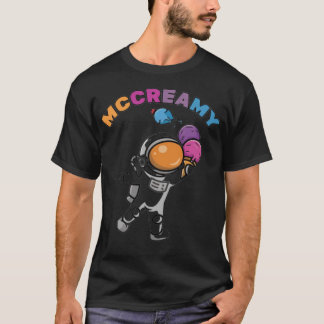 Camiseta Astronauta Espacial Mccreâmico Youtuber Ngmrfresha