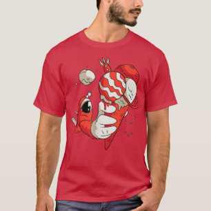 Camiseta Astronauta espacial que segura gelo