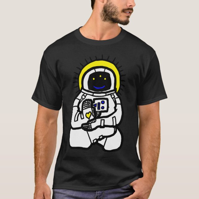 Camiseta Astronauta Espírito (Frente)