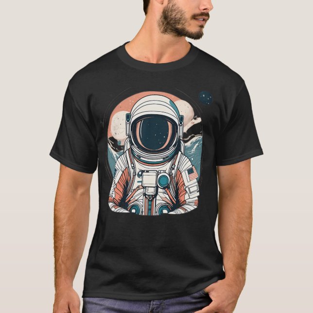 Camiseta Astronauta EUA (Frente)