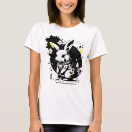 Camiseta Astronauta Flor - Camisa-T
