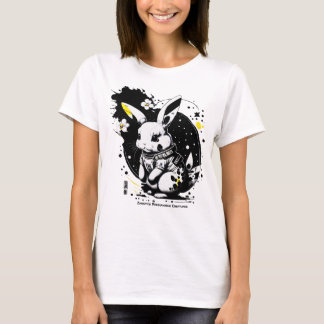 Camiseta Astronauta Flor - Camisa-T