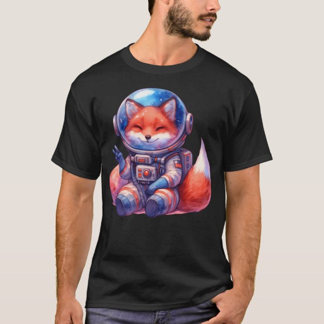 Camiseta Astronauta Fox (Frente)