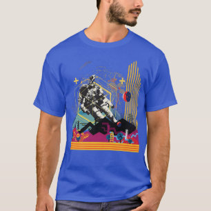 Camiseta Astronauta Galay Techno Club House Music Rave Clot