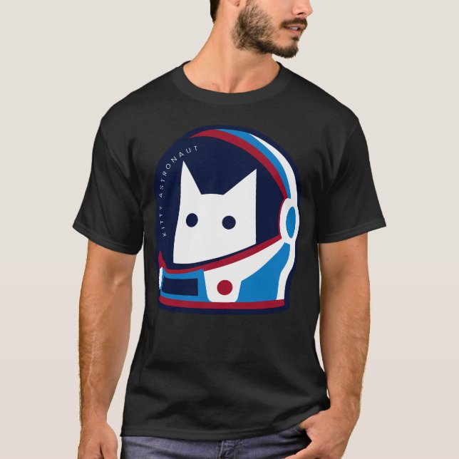 Camiseta Astronauta gatinho (Frente)