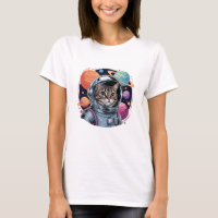 Astronauta Gato Engraçado No Espaço