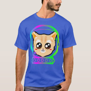 Camiseta Astronauta Gato Kawaii Gatinhos