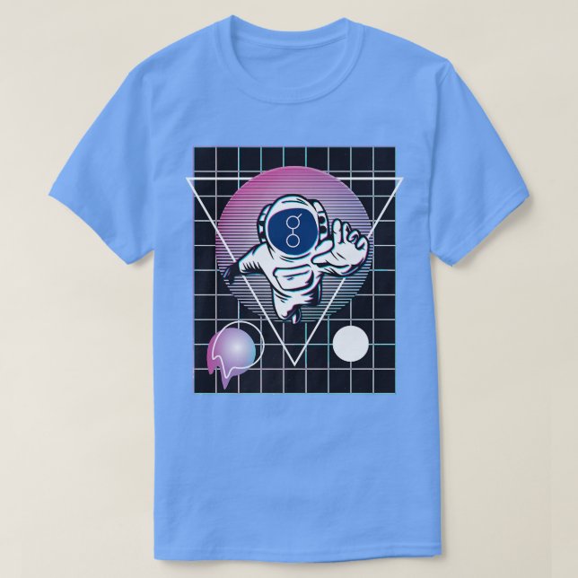 Camiseta Astronauta Golem (Frente do Design)