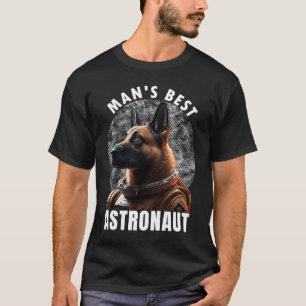 Camiseta Astronauta K 9 Astronauta Astro do Traje Espacial 
