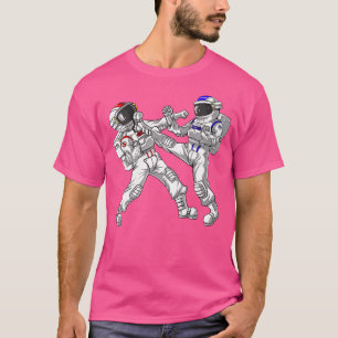 Camiseta Astronauta Karate Muay Tailandês Artes Marciais Ki