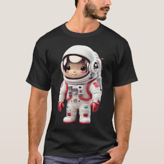 Camiseta Astronauta Kawaii