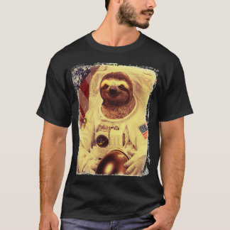 Camiseta Astronauta Lama Mulheres